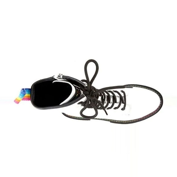 NIB $240 KURT GEIGER LONDON BIRDIE LACE UP TALL COMBAT BOOTS SZ 7 WMNS - Picture 5 of 6